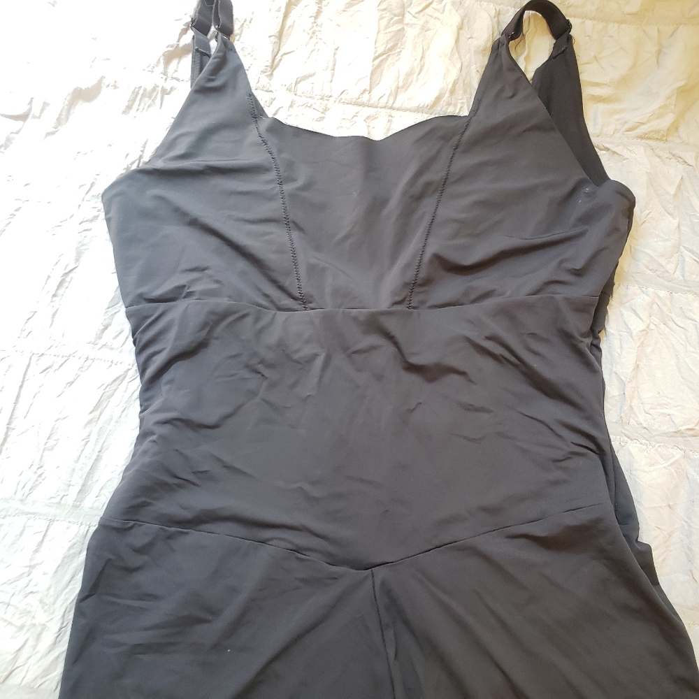 Maidenform Black Sleeveless Shapewear Spanx Bodysuit 2Xl - Picture 2 of 10
